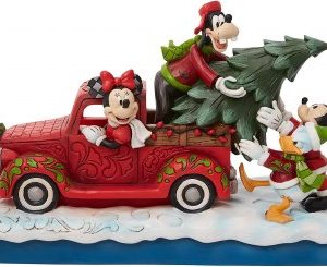DISNEY – Jim Shore – Mickey et ces amis Sapin camion